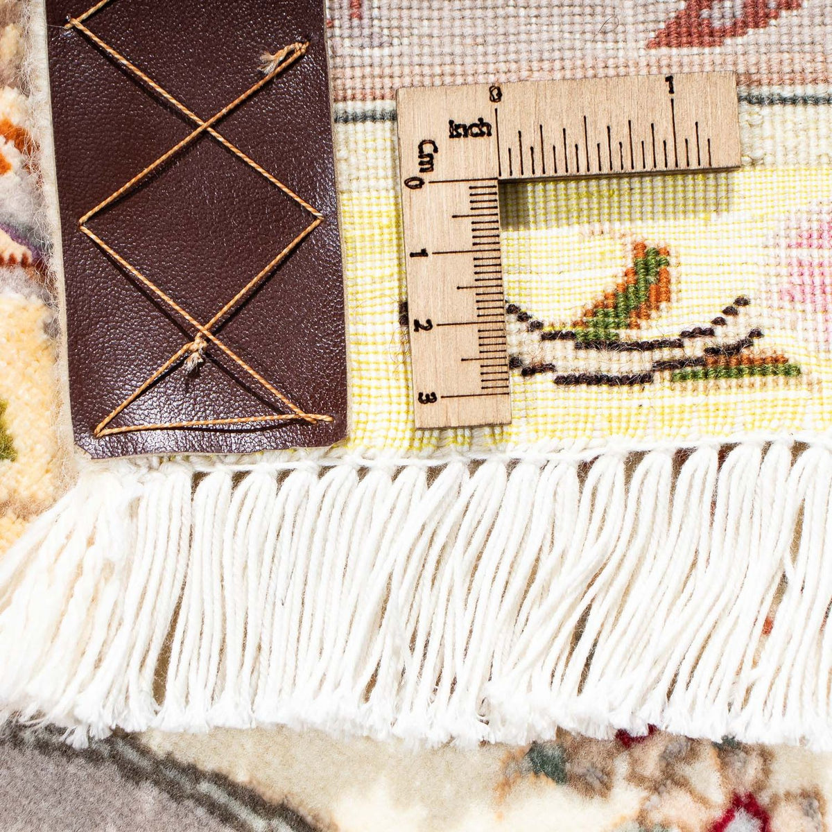 Persisk matta - Tabriz - Royal - 196 x 153 cm - beige