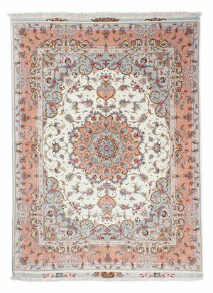Persisk matta - Tabriz - Royal - 203 x 152 cm - beige