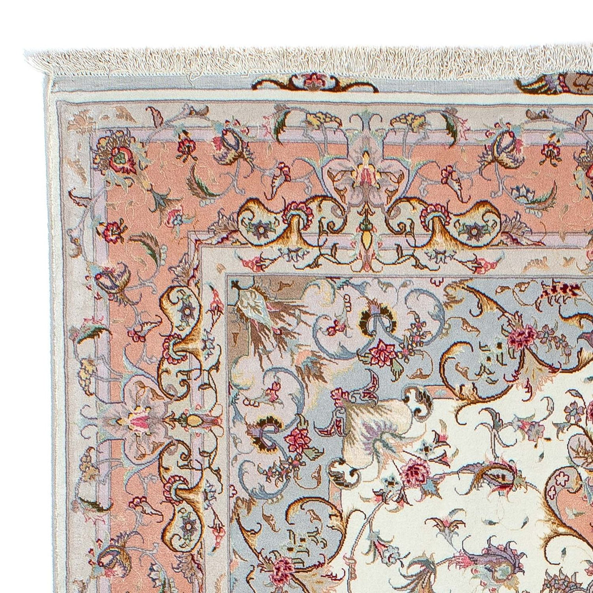 Persisk matta - Tabriz - Royal - 203 x 152 cm - beige