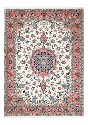 Persisk matta - Tabriz - Royal - 211 x 153 cm - beige