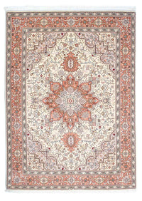 Persisk matta - Tabriz - Royal - 211 x 151 cm - beige