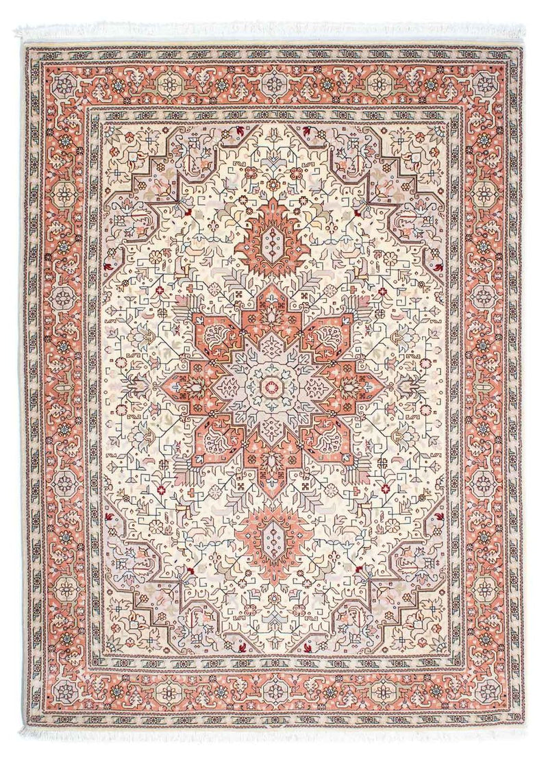 Persisk matta - Tabriz - Royal - 211 x 151 cm - beige