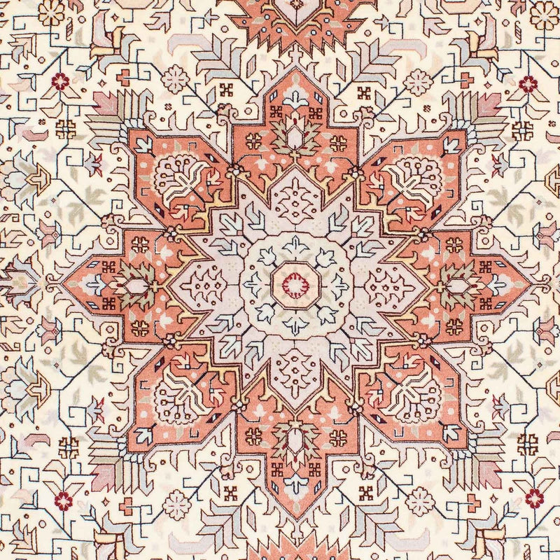 Persisk matta - Tabriz - Royal - 211 x 151 cm - beige