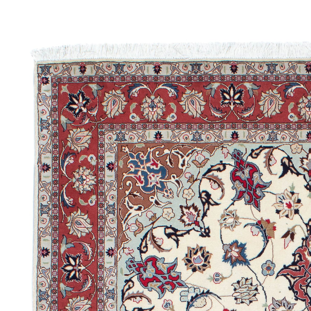 Persisk matta - Tabriz - Royal - 203 x 150 cm - beige