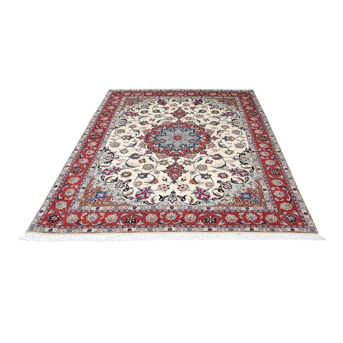 Persisk matta - Tabriz - Royal - 203 x 150 cm - beige