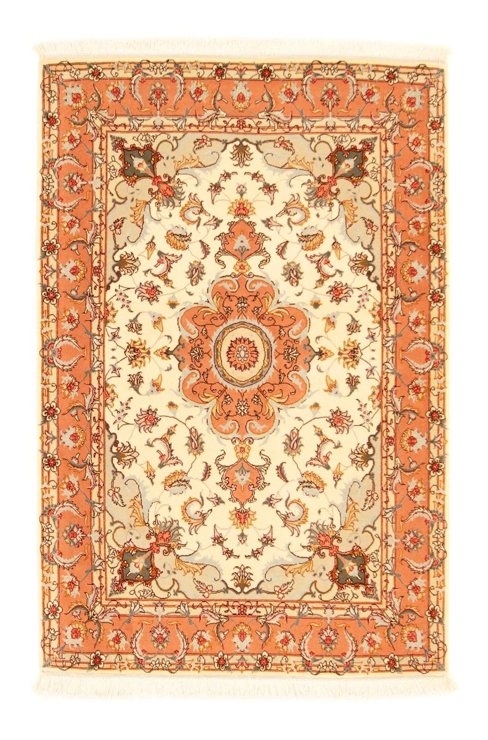 Persisk matta - Tabriz - Royal - 152 x 102 cm - beige