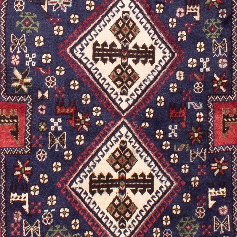 Persisk matta - Nomadic - 201 x 148 cm - mörkblå