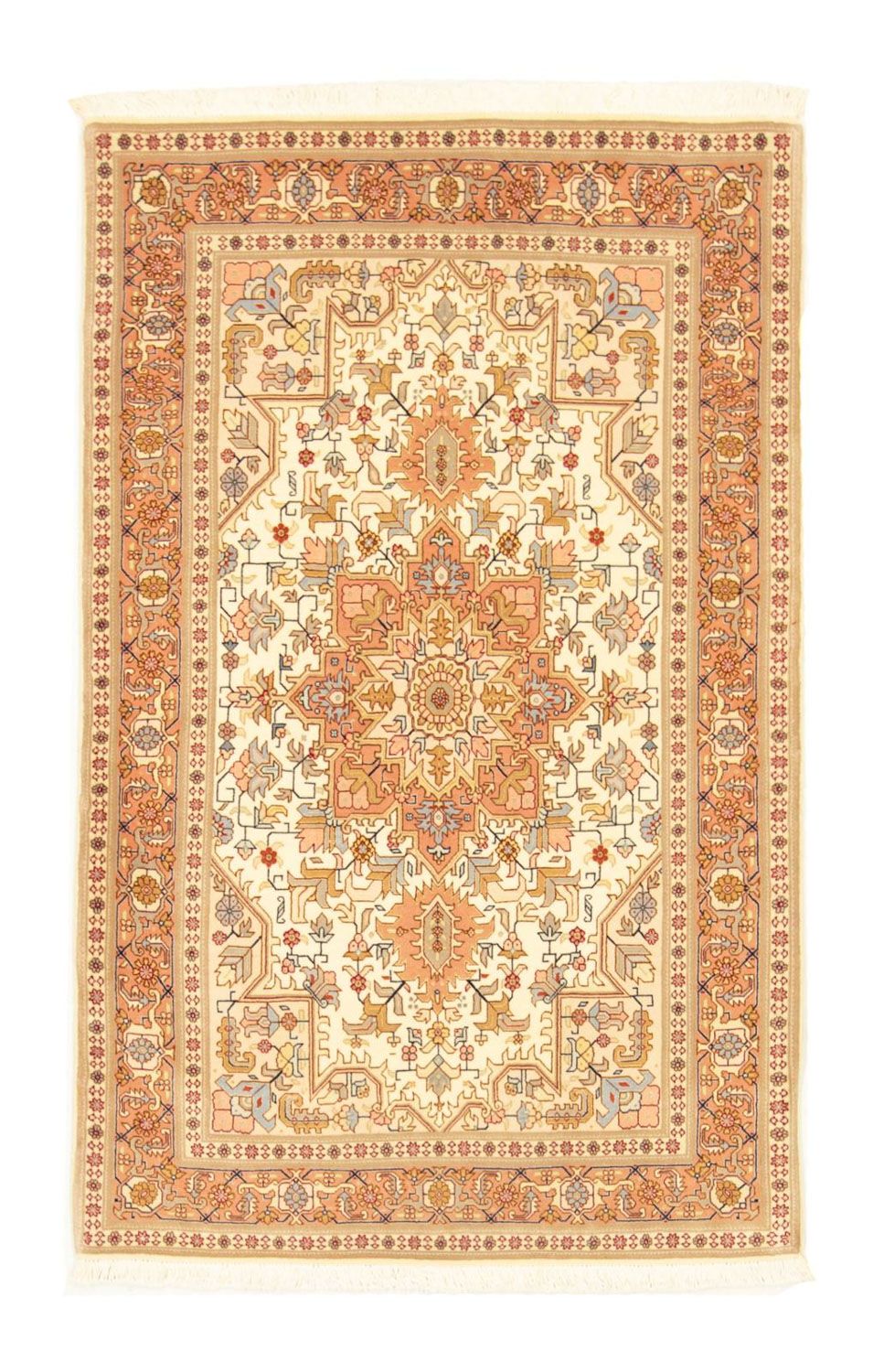 Persisk matta - Tabriz - Royal - 153 x 98 cm - beige