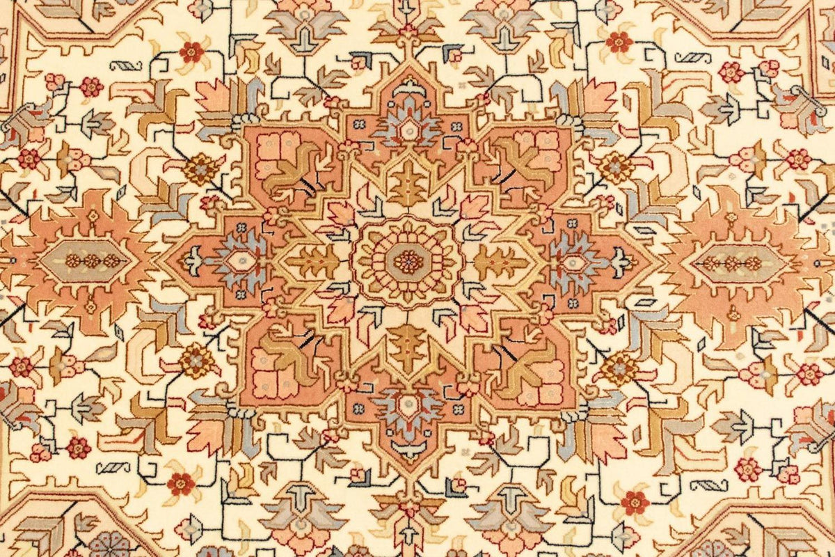 Persisk matta - Tabriz - Royal - 153 x 98 cm - beige