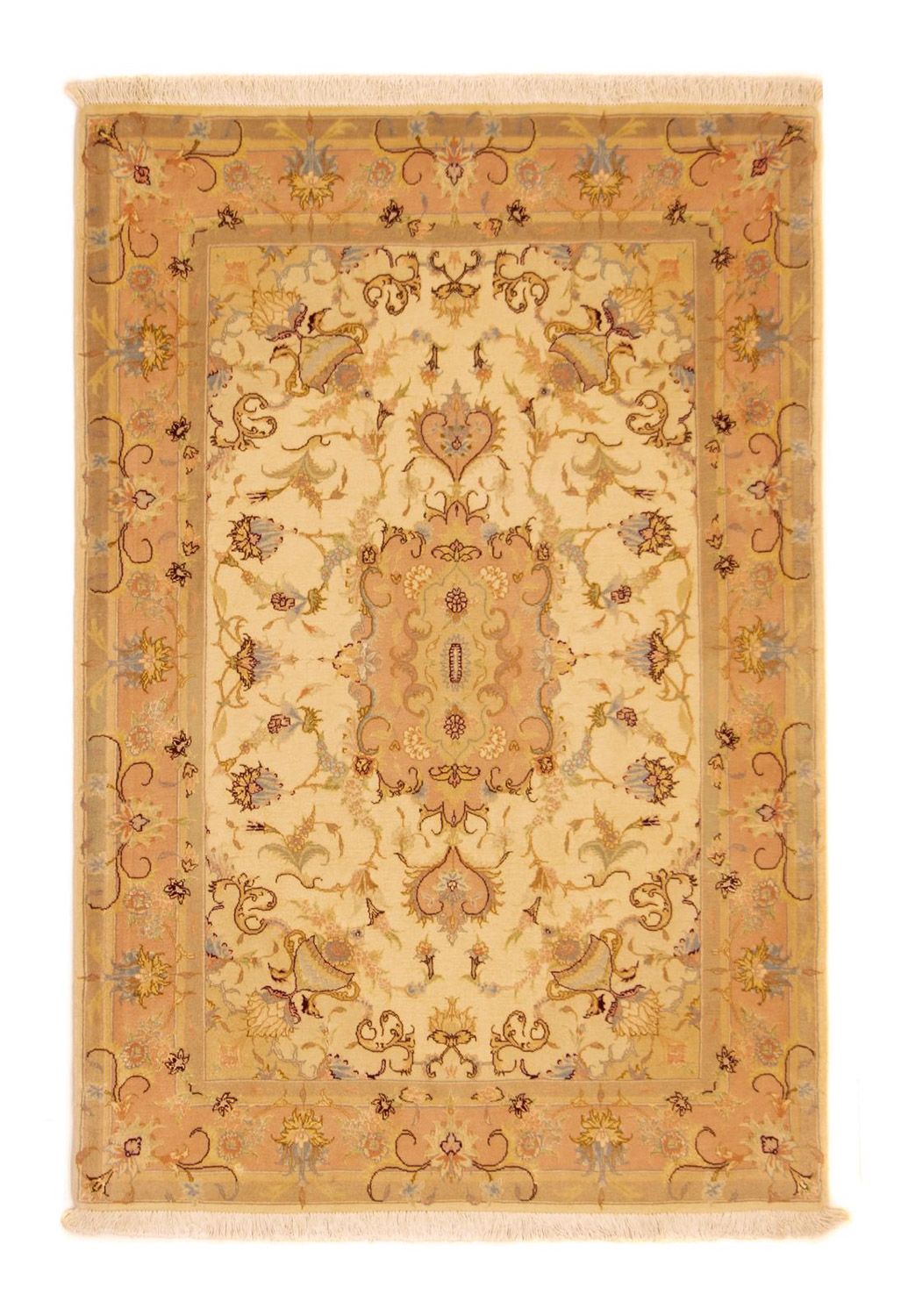 Persisk matta - Tabriz - Royal - 155 x 104 cm - beige