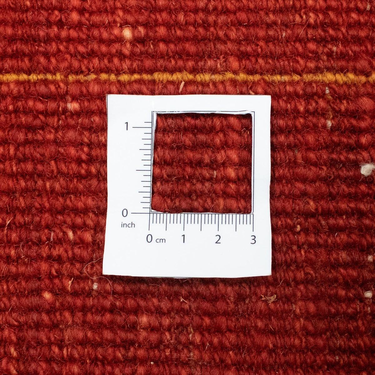 Gabbeh-matta - persisk - 195 x 151 cm - röd