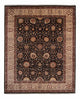 Persisk matta - Tabriz - 312 x 244 cm - mörkblå