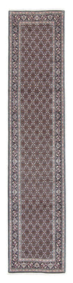 Runner Persisk matta - Tabriz - 391 x 76 cm - grått