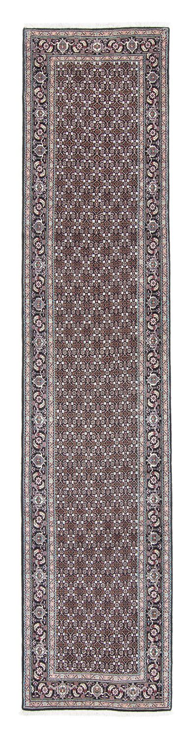 Runner Persisk matta - Tabriz - 391 x 76 cm - grått