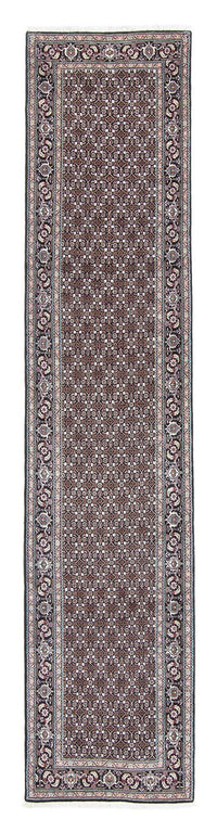 Runner Persisk matta - Tabriz - 391 x 76 cm - grått