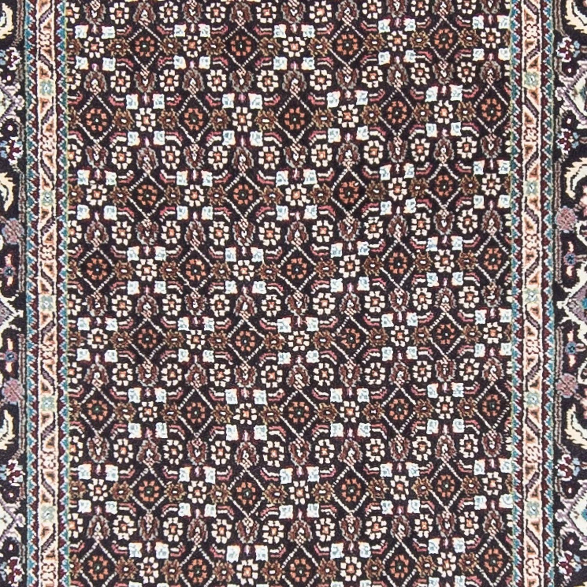 Runner Persisk matta - Tabriz - 391 x 76 cm - grått