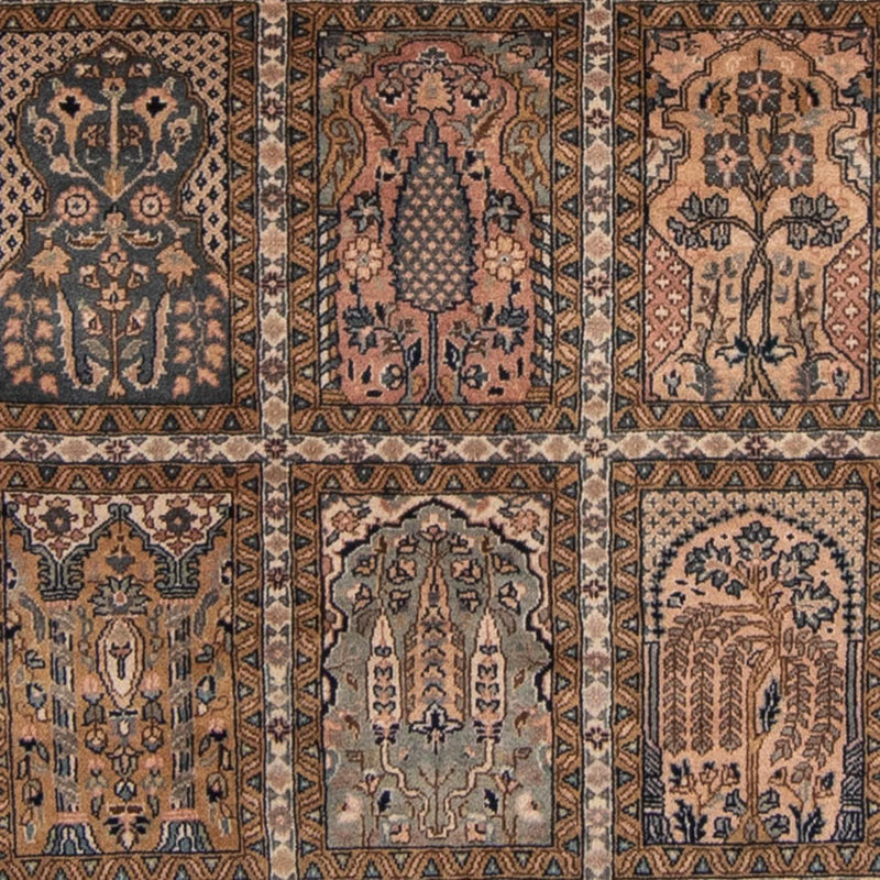 Persisk matta - Ghom - 252 x 195 cm - ljusbrun