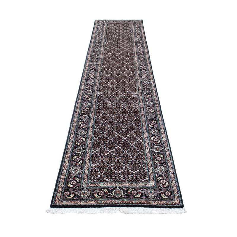 Runner Persisk matta - Tabriz - 381 x 66 cm - grått