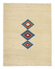 Persisk Gabbeh Mattan 188x145cm - Perserteppich Wollteppich