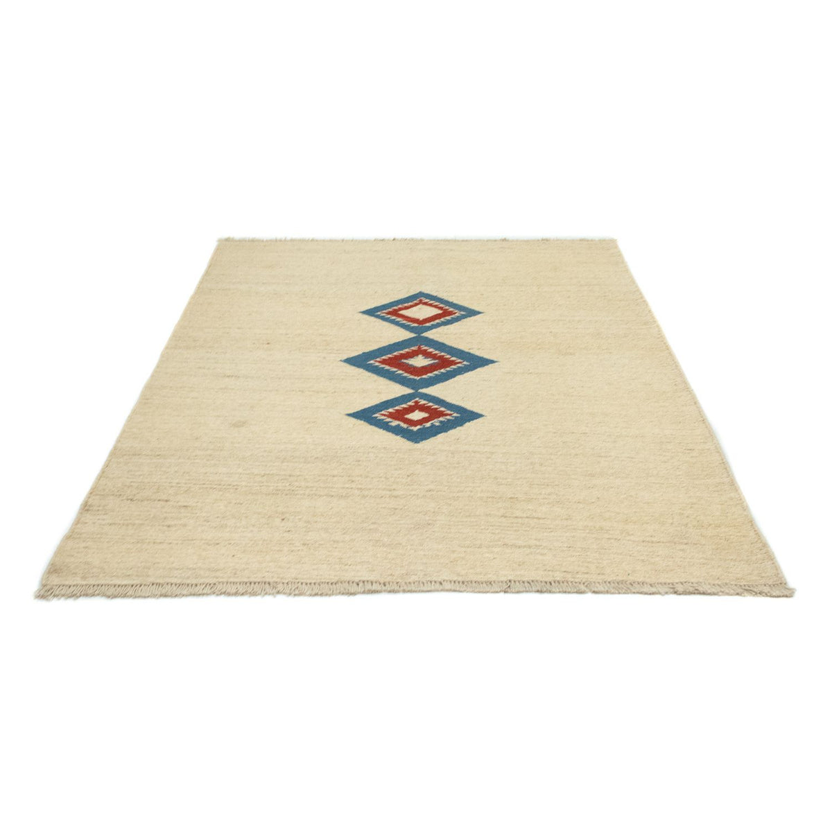 Gabbeh-matta - persisk - 188 x 145 cm - beige