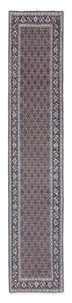 Runner Persisk matta - Tabriz - 390 x 75 cm - grått