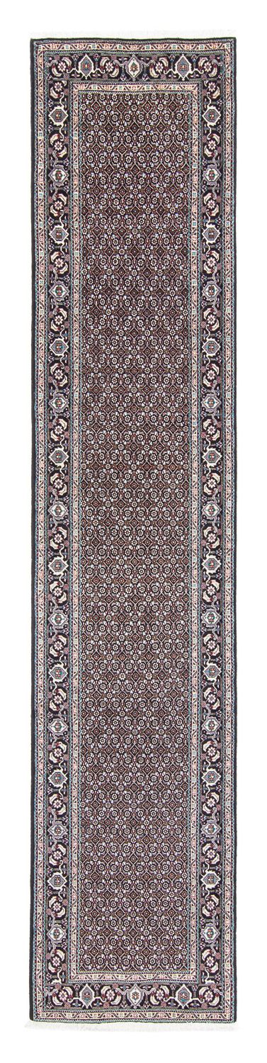 Runner Persisk matta - Tabriz - 390 x 74 cm - grått