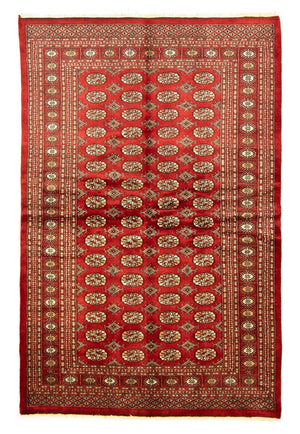Afghansk matta - Bukhara - 223 x 149 cm - röd