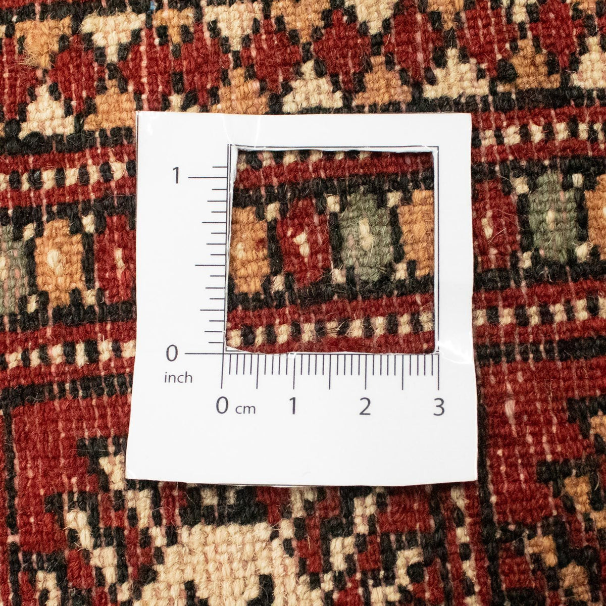 Afghansk matta - Bukhara - 223 x 149 cm - röd