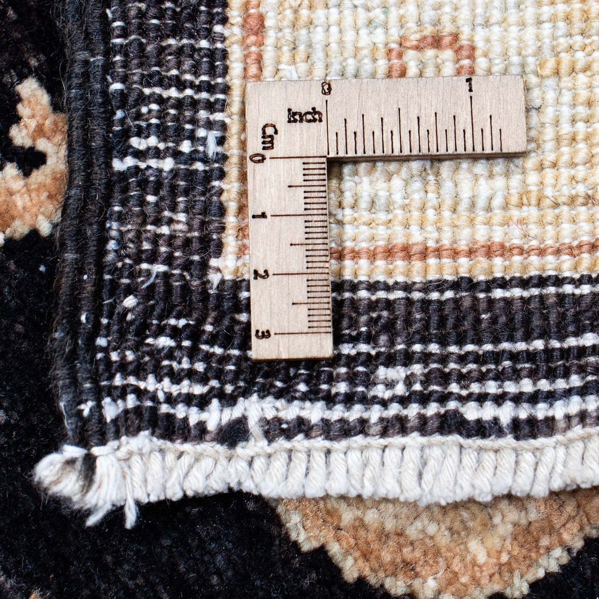 Gabbeh-matta - persisk - 190 x 140 cm - ljusbrun