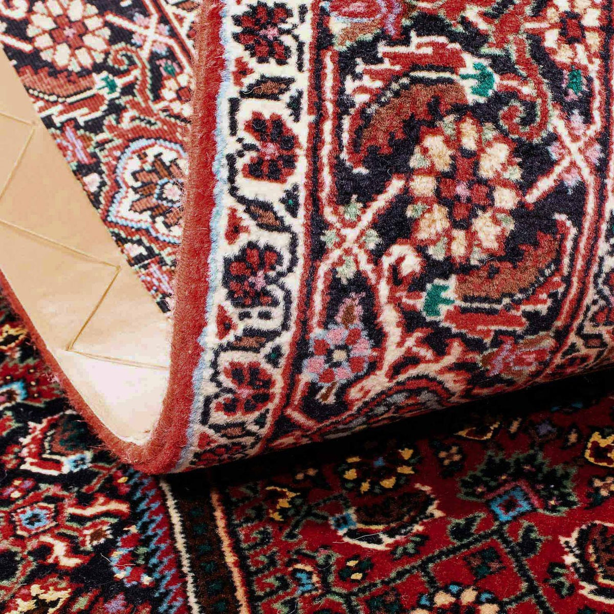 Persisk matta - Bijar - 181 x 109 cm - ljusröd