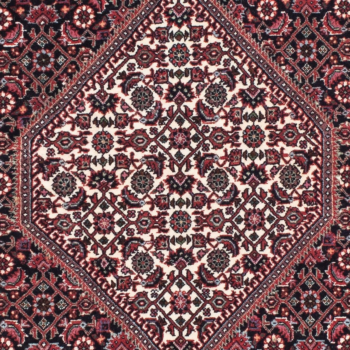 Runner Persisk matta - Bijar - 214 x 73 cm - mörkblå