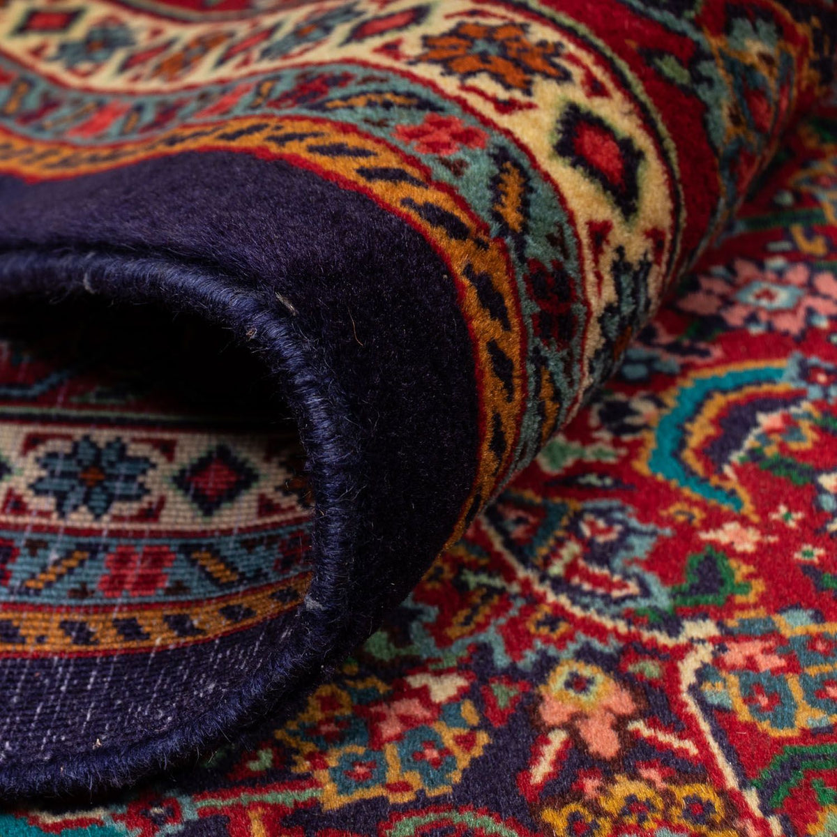 Persisk matta - Classic - 307 x 208 cm - mörkblå