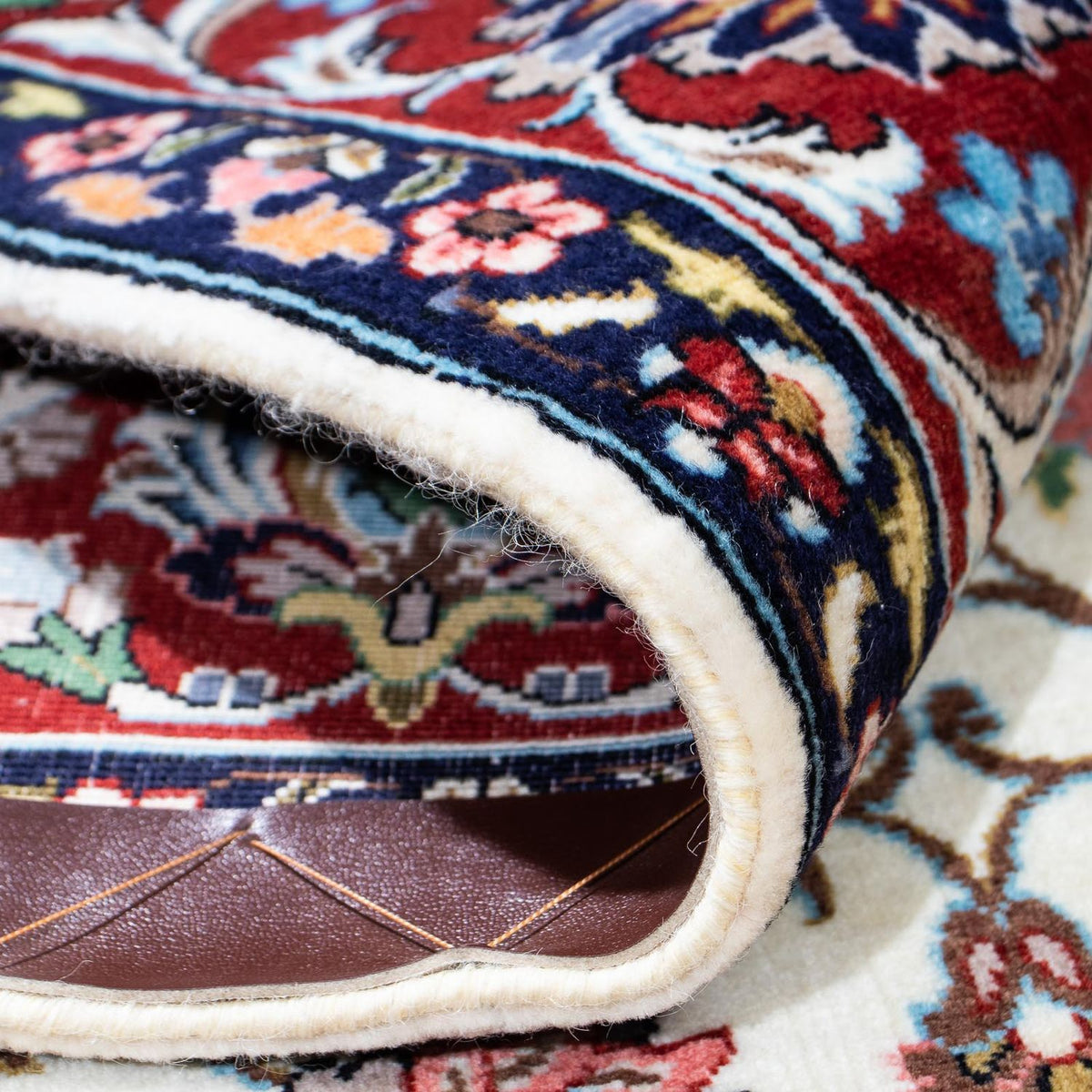 Persisk matta - Ghom - 218 x 137 cm - beige