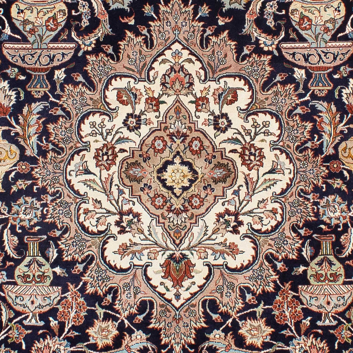 Persisk matta - Classic - 292 x 195 cm - mörkblå