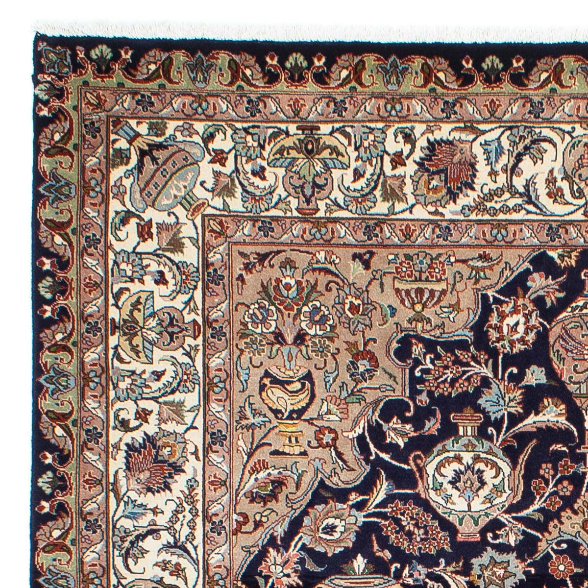 Persisk matta - Classic - 292 x 195 cm - mörkblå