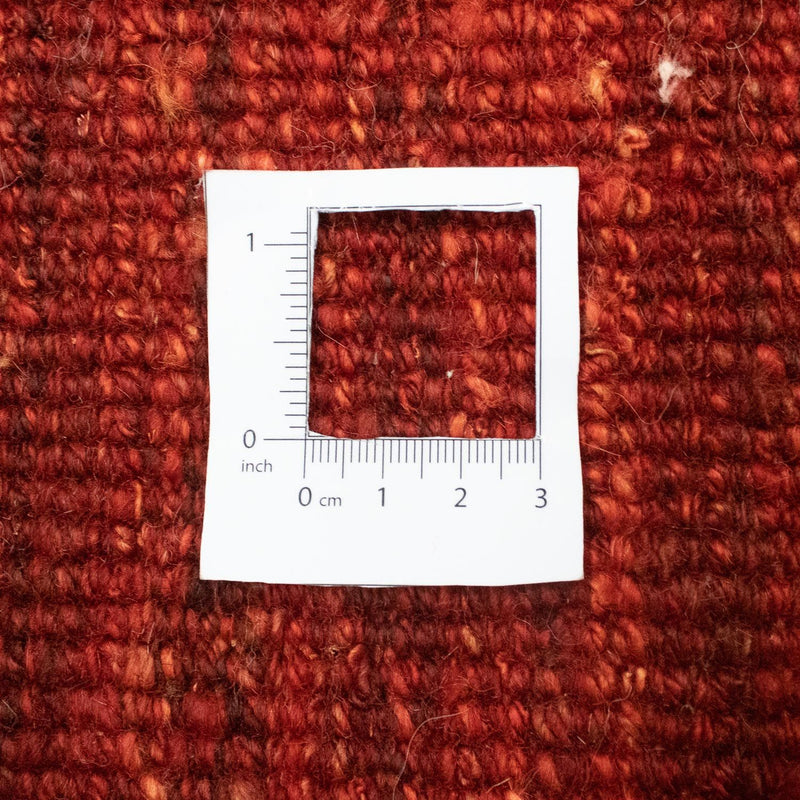 Gabbeh-matta - persisk - 192 x 150 cm - röd