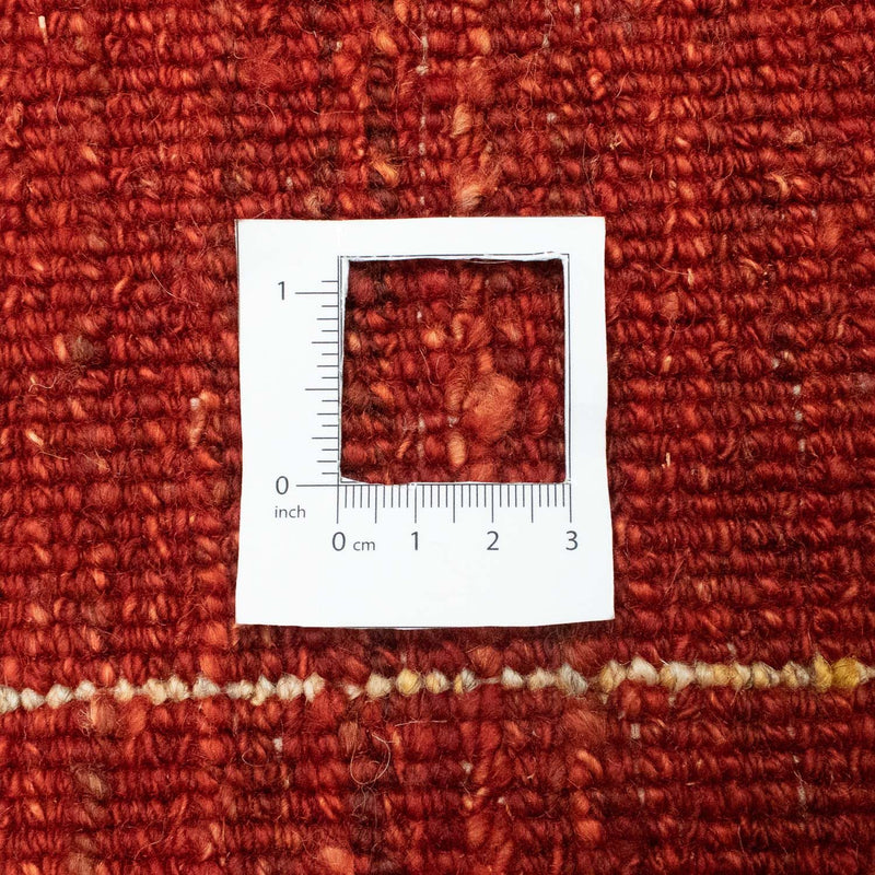 Gabbeh-matta - persisk - 194 x 146 cm - röd