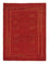 Gabbeh-matta - persisk - 196 x 143 cm - röd