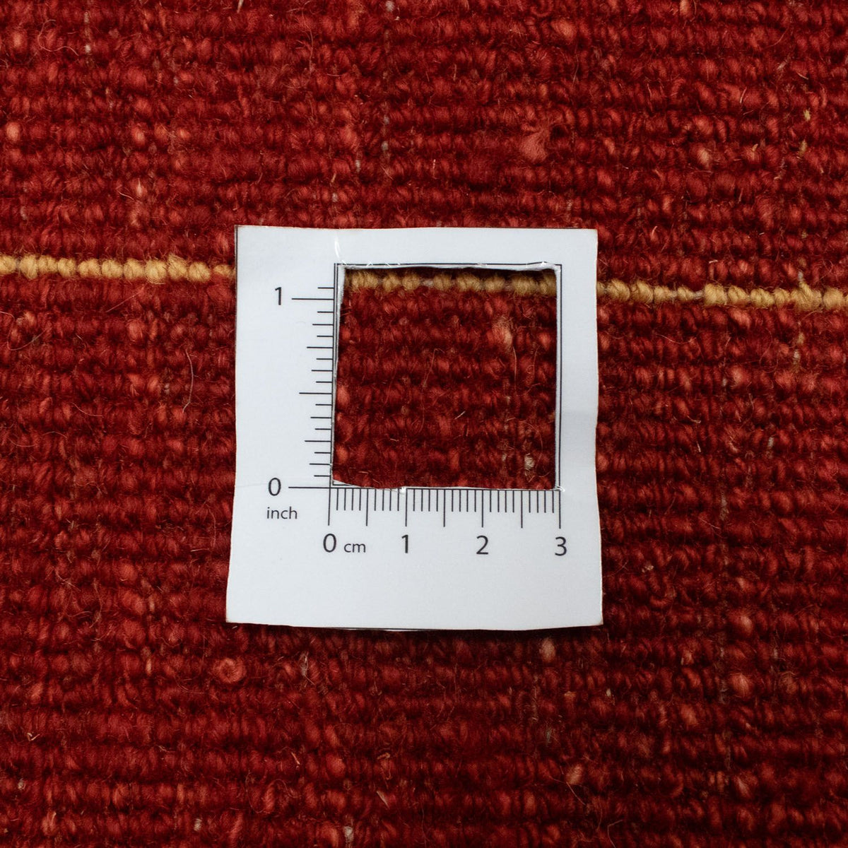 Gabbeh-matta - persisk - 196 x 143 cm - röd