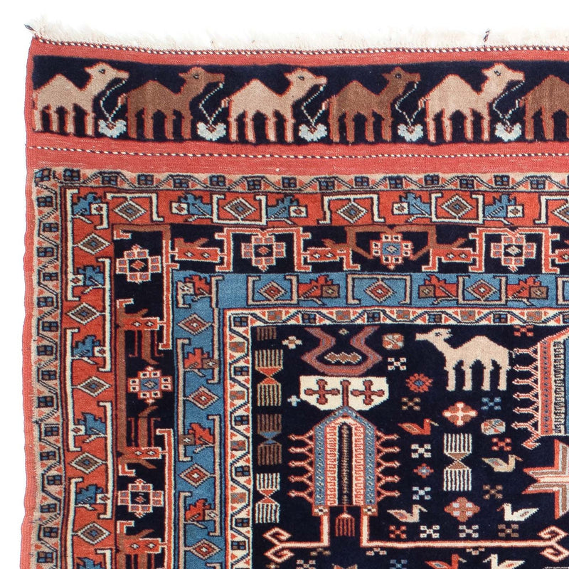 Persisk matta - Classic - 152 x 114 cm - mörkblå