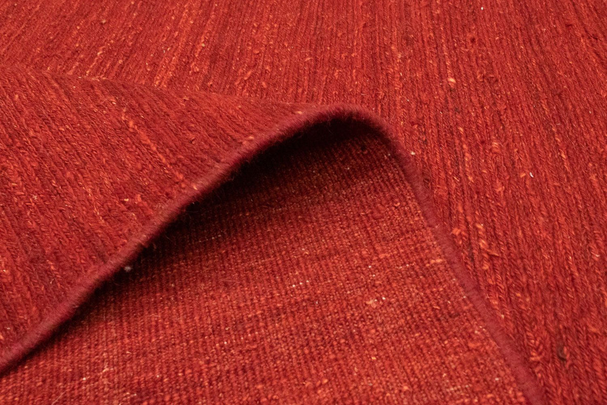 Gabbeh-matta - persisk - 203 x 140 cm - röd