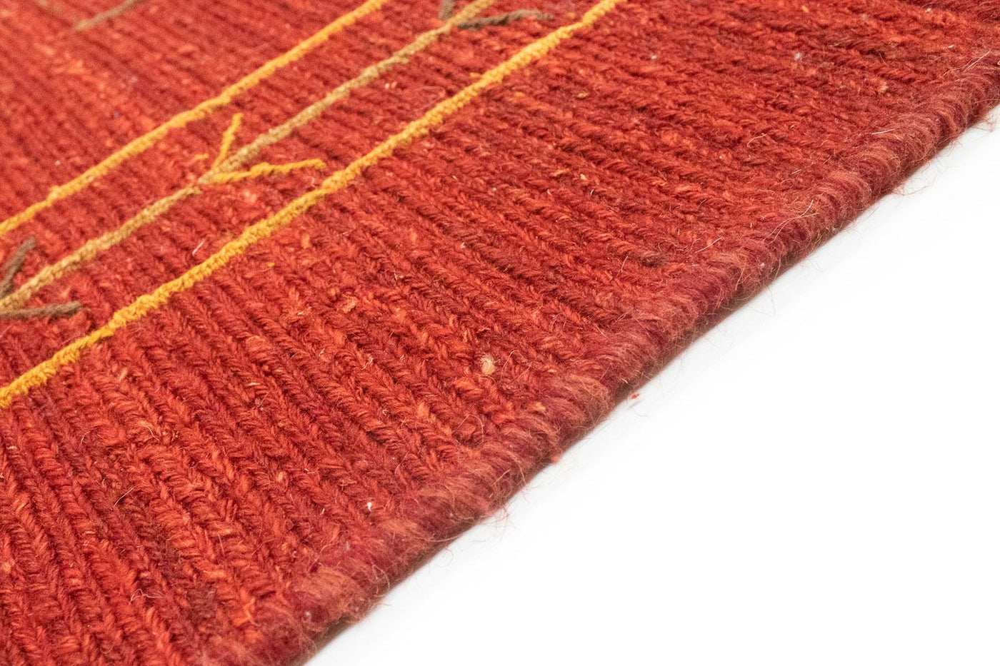 Persisk Gabbeh Mattan 196x146cm - Perserteppich Wollteppich