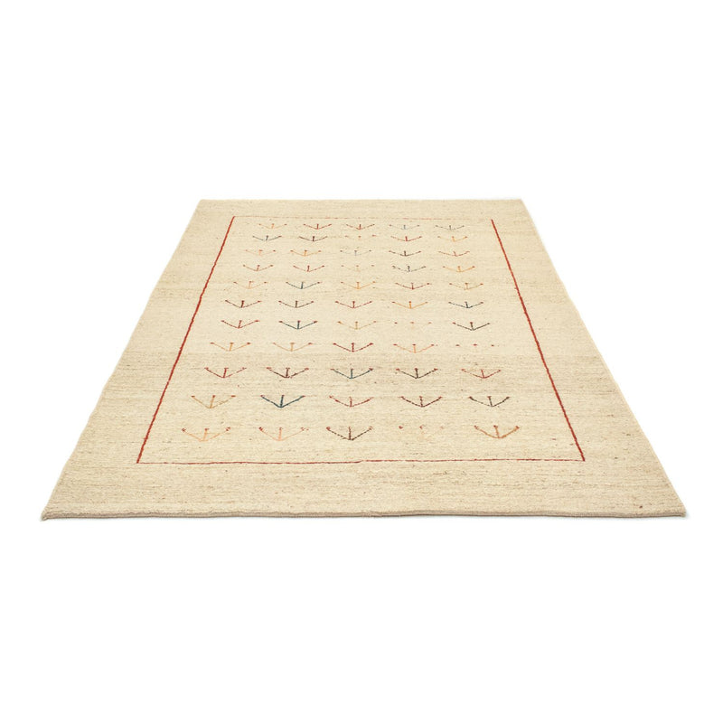 Gabbeh-matta - persisk - 195 x 144 cm - beige