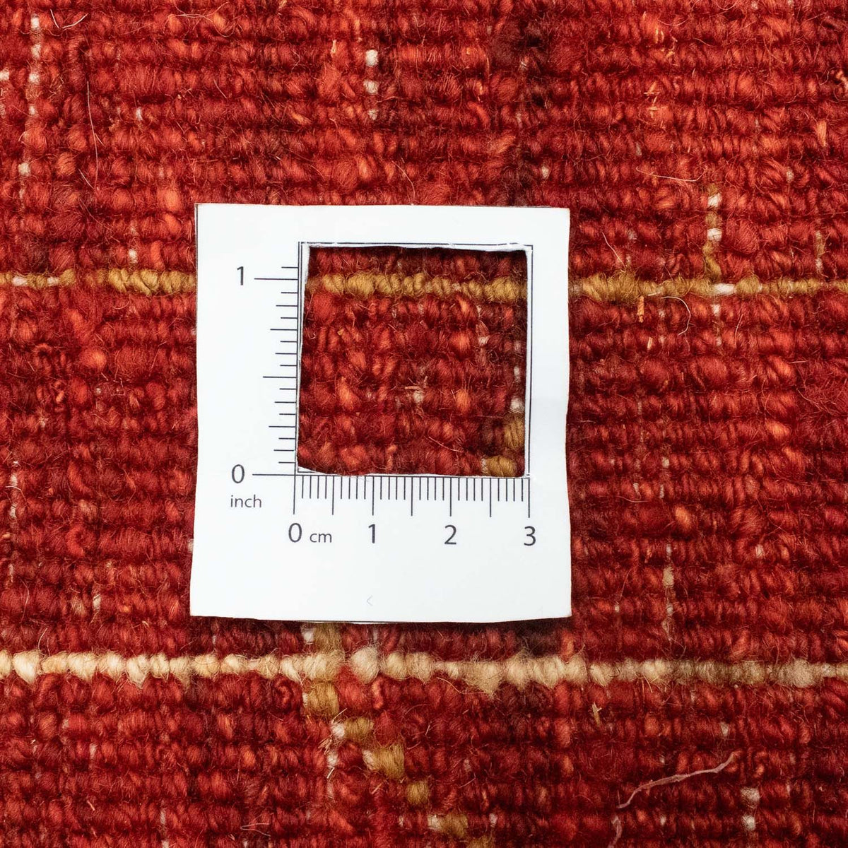 Gabbeh-matta - persisk - 197 x 144 cm - röd