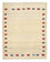 Gabbeh-matta - persisk - 196 x 156 cm - beige