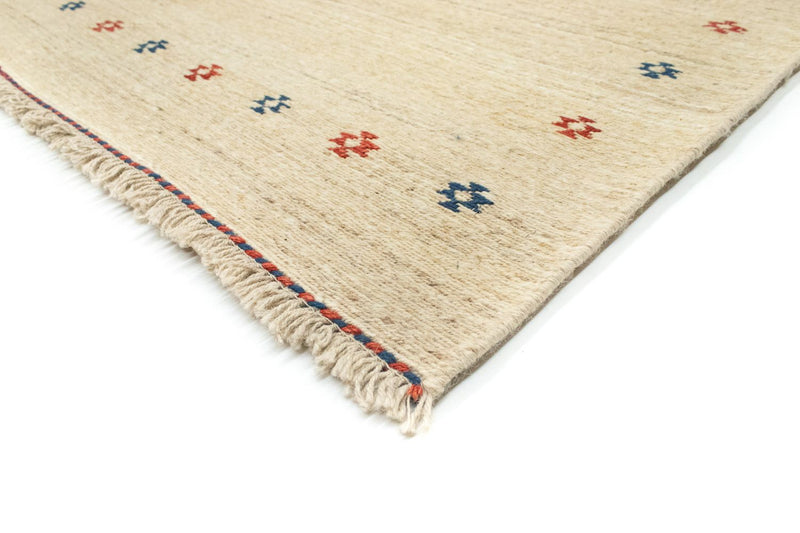 Gabbeh-matta - persisk - 198 x 150 cm - beige