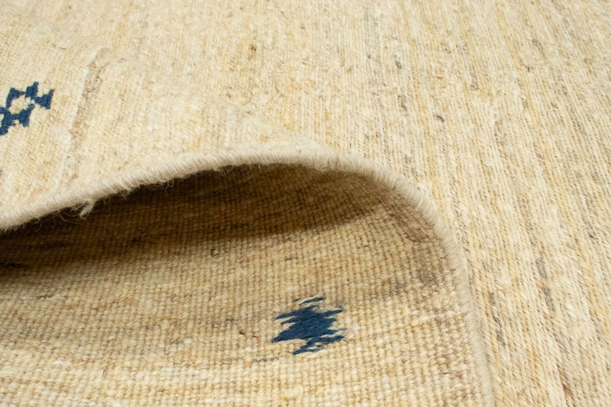 Gabbeh-matta - persisk - 198 x 150 cm - beige