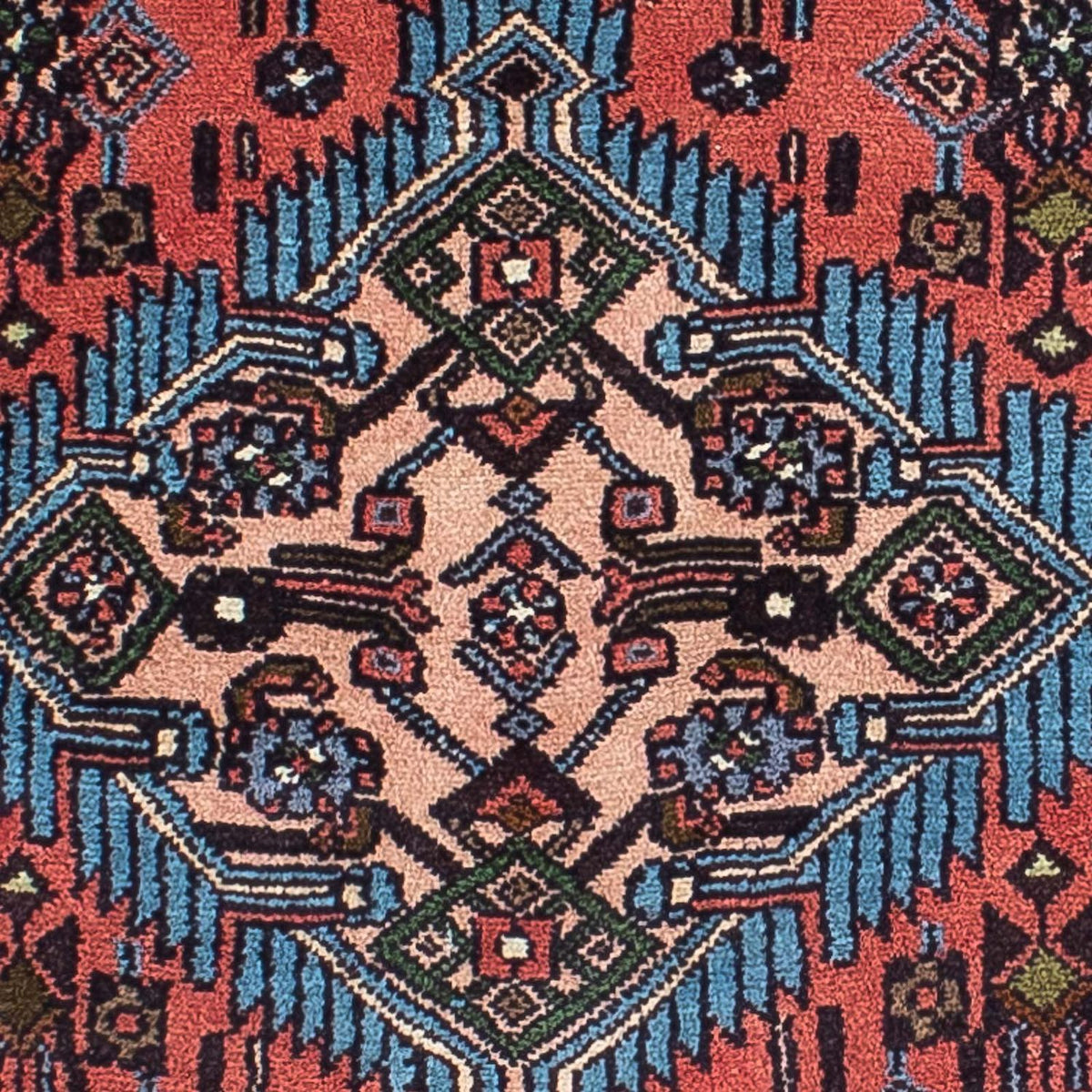 Runner Persisk matta - Nomadic - 280 x 80 cm - ljusröd