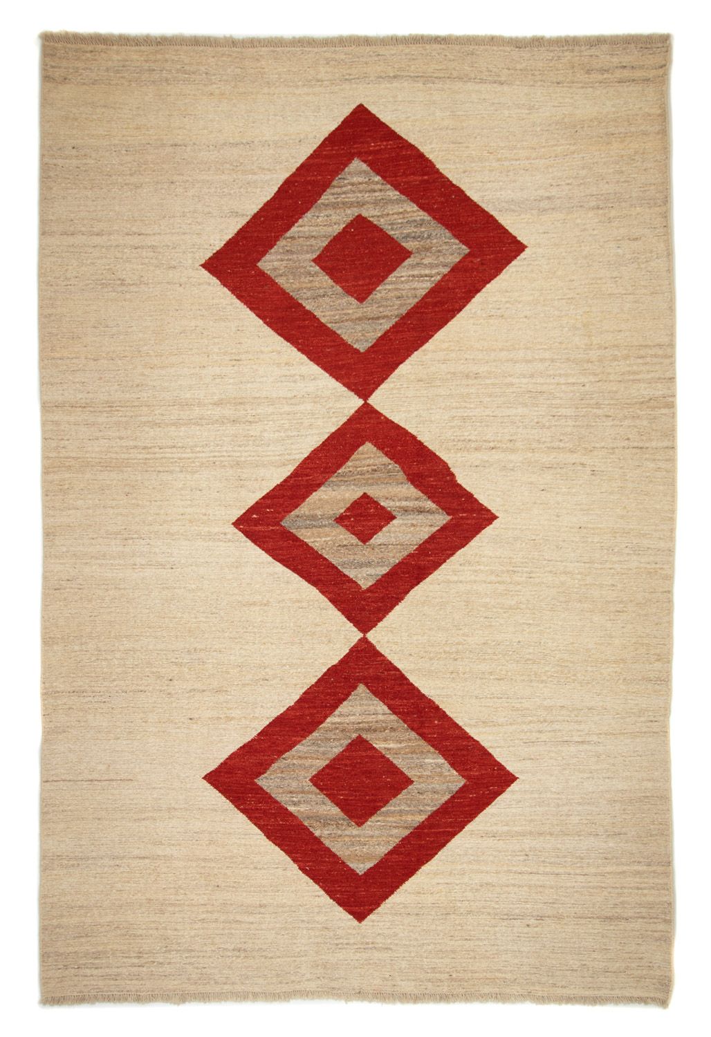 Gabbeh-matta - persisk - 292 x 196 cm - beige