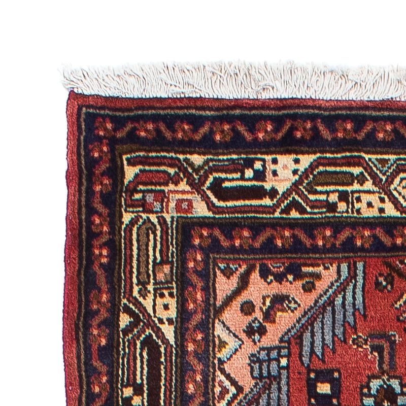 Runner Persisk matta - Nomadic - 278 x 80 cm - ljusröd